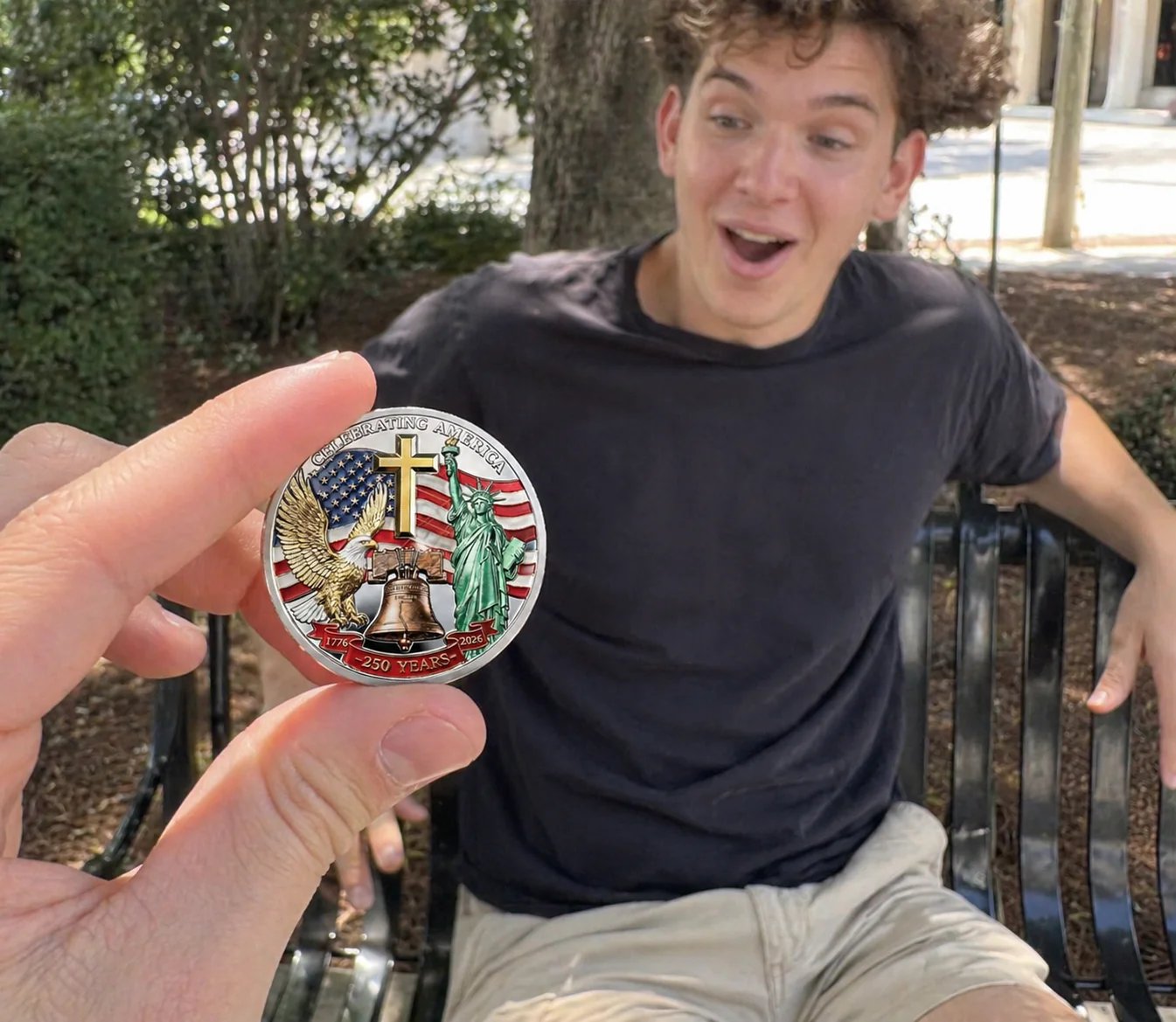 🎉🇺🇸 Limited Edition!🔥🔥United States 250th Anniversary Coin