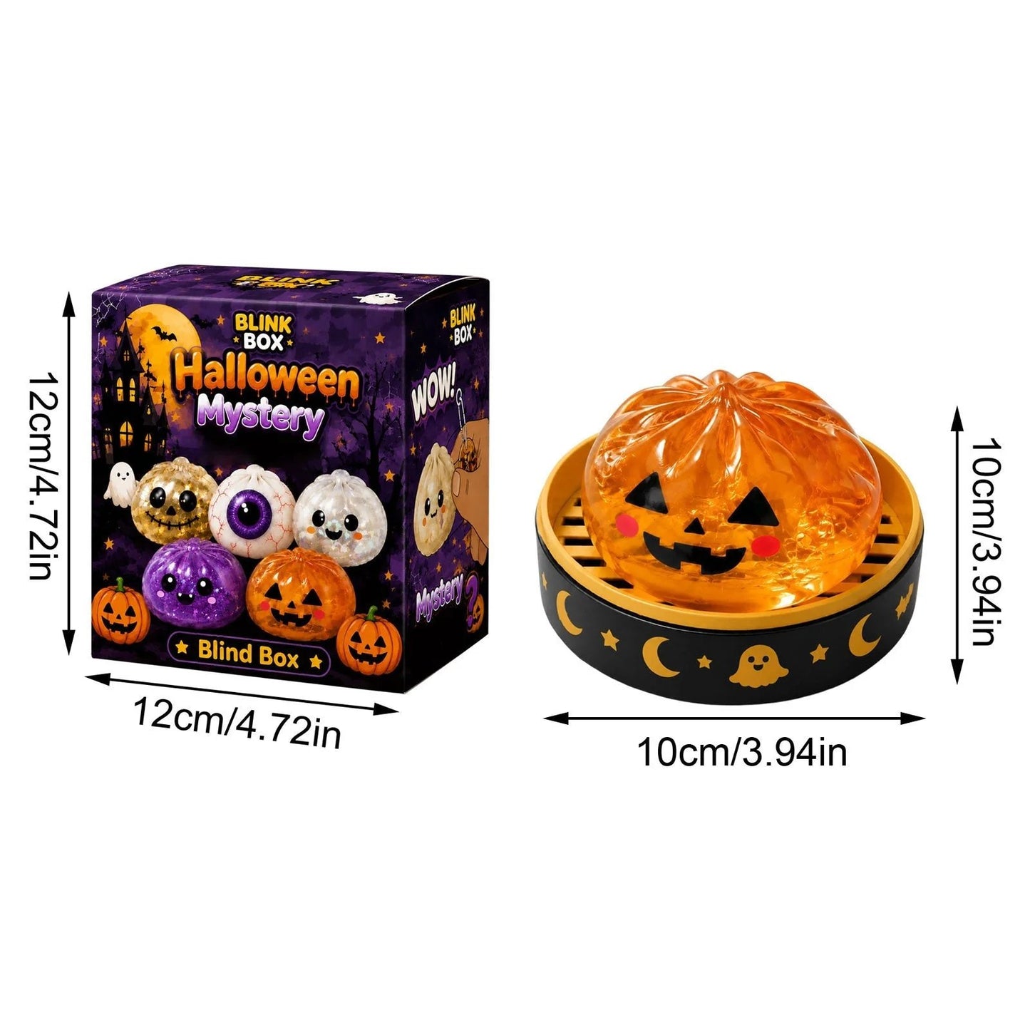 ๐ Halloween Pumpkin Slow-Rising Squishy