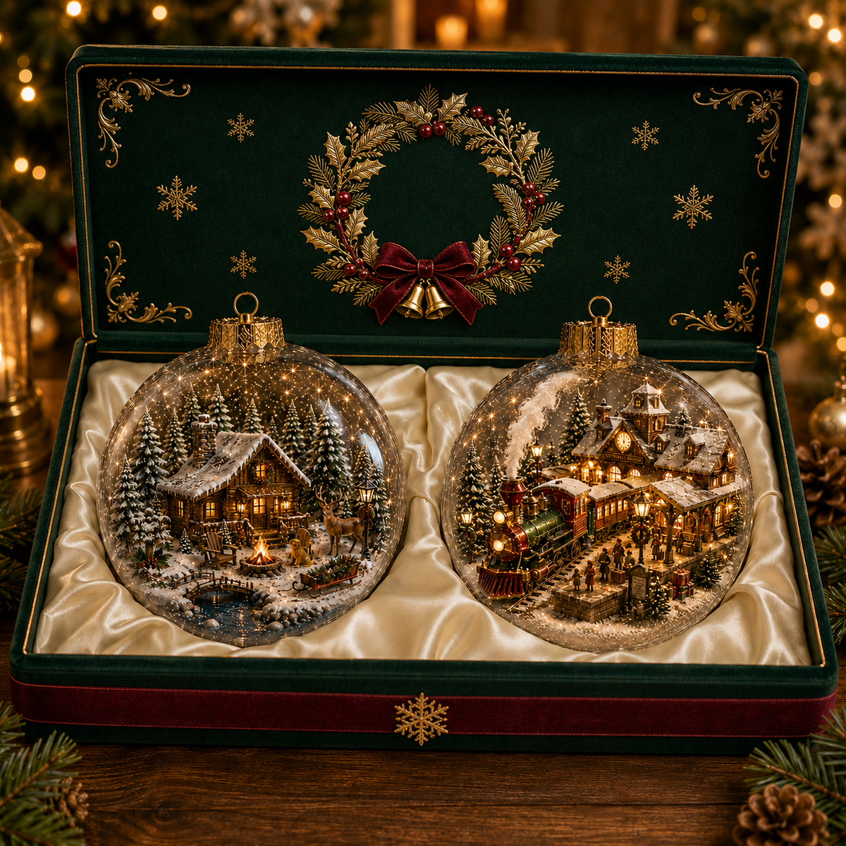 🎉🇺🇸 Limited Edition! 🔥Christmas landscape decorations