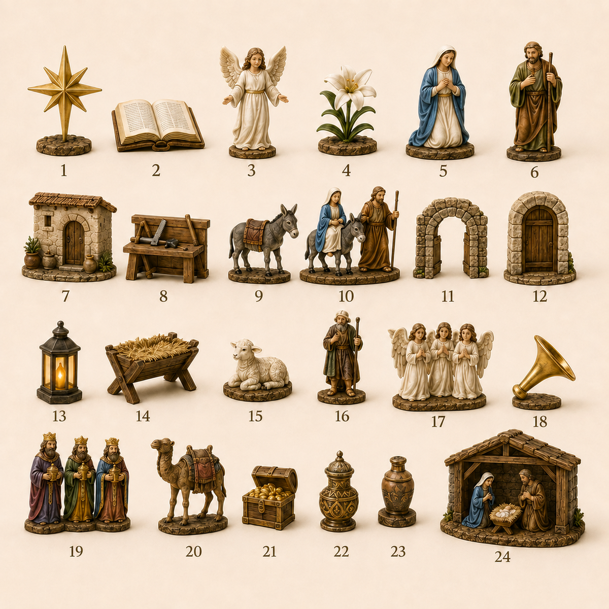 ππΊπΈ Limited Edition! π₯ Only 250 Available! πThe Journey to Bethlehem Advent Calendar 2026