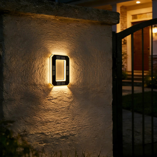 Never Miss a Delivery Again – Solar LED House Numbers (Waterproof & Auto-Illuminated at Night)