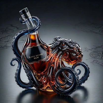 The Rum Edition 3D Octopus Bottle 🐙🥃