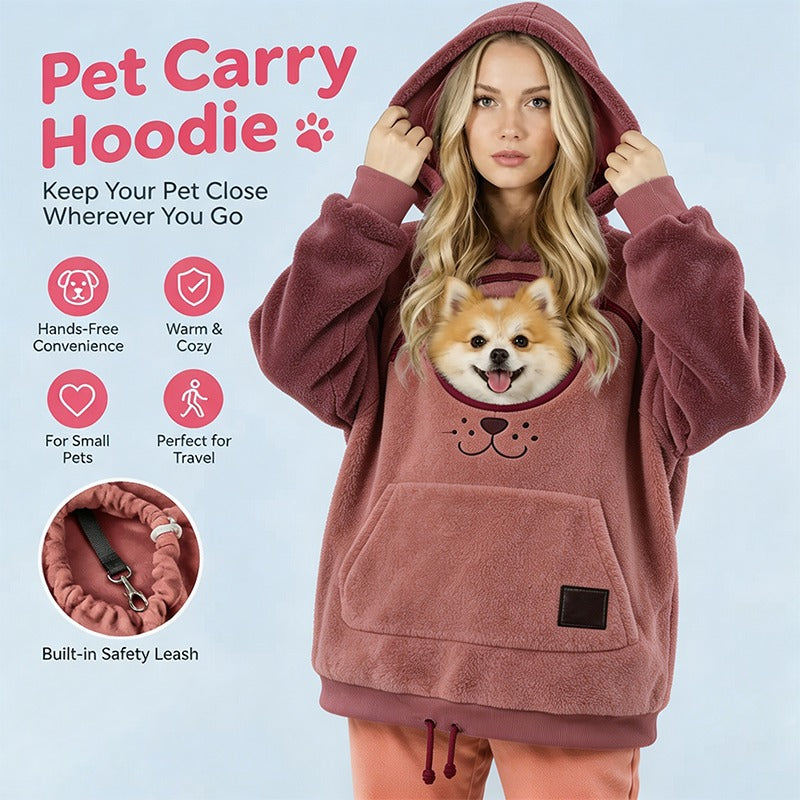 Dog Tote Carier Hoodie🐶🐾