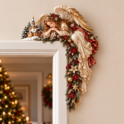 👼 Christmas Angel Door Frame Decoration