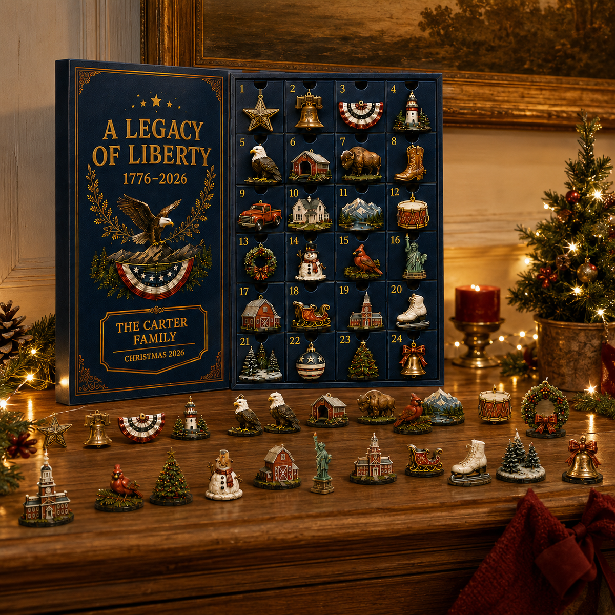 🎉🇺🇸 Limited Edition! 🔥Only 250 Available!🌟A Legacy of Liberty Advent Calendar 2026
