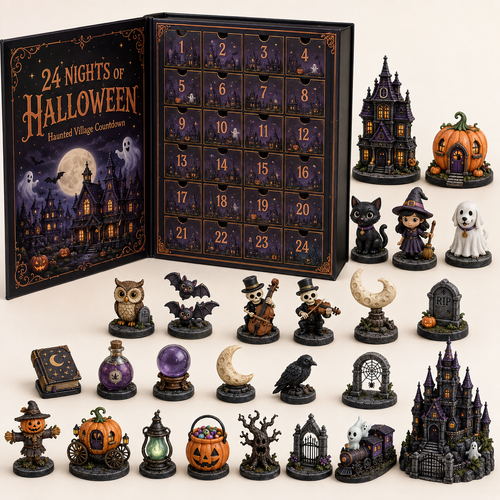🎉🇺🇸 Limited Edition! 🔥 Only 250 Available! 🌟24 Nights of Halloween Advent Calendar
