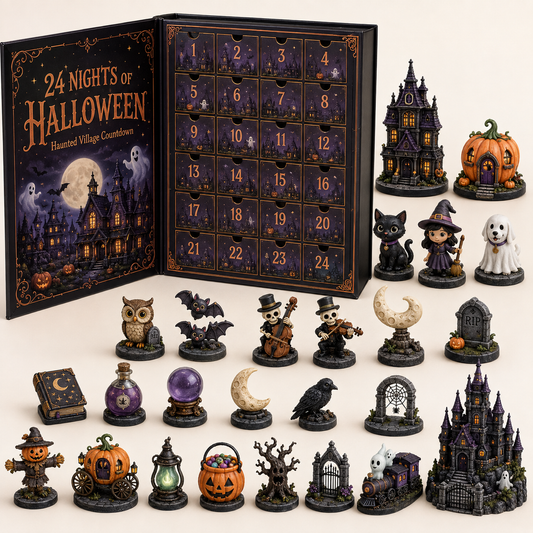 🎉🇺🇸 Limited Edition! 🔥 Only 250 Available! 🌟24 Nights of Halloween Advent Calendar