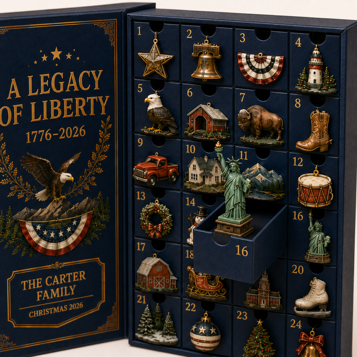 🎉🇺🇸 Limited Edition! 🔥Only 250 Available!🌟A Legacy of Liberty Advent Calendar 2026