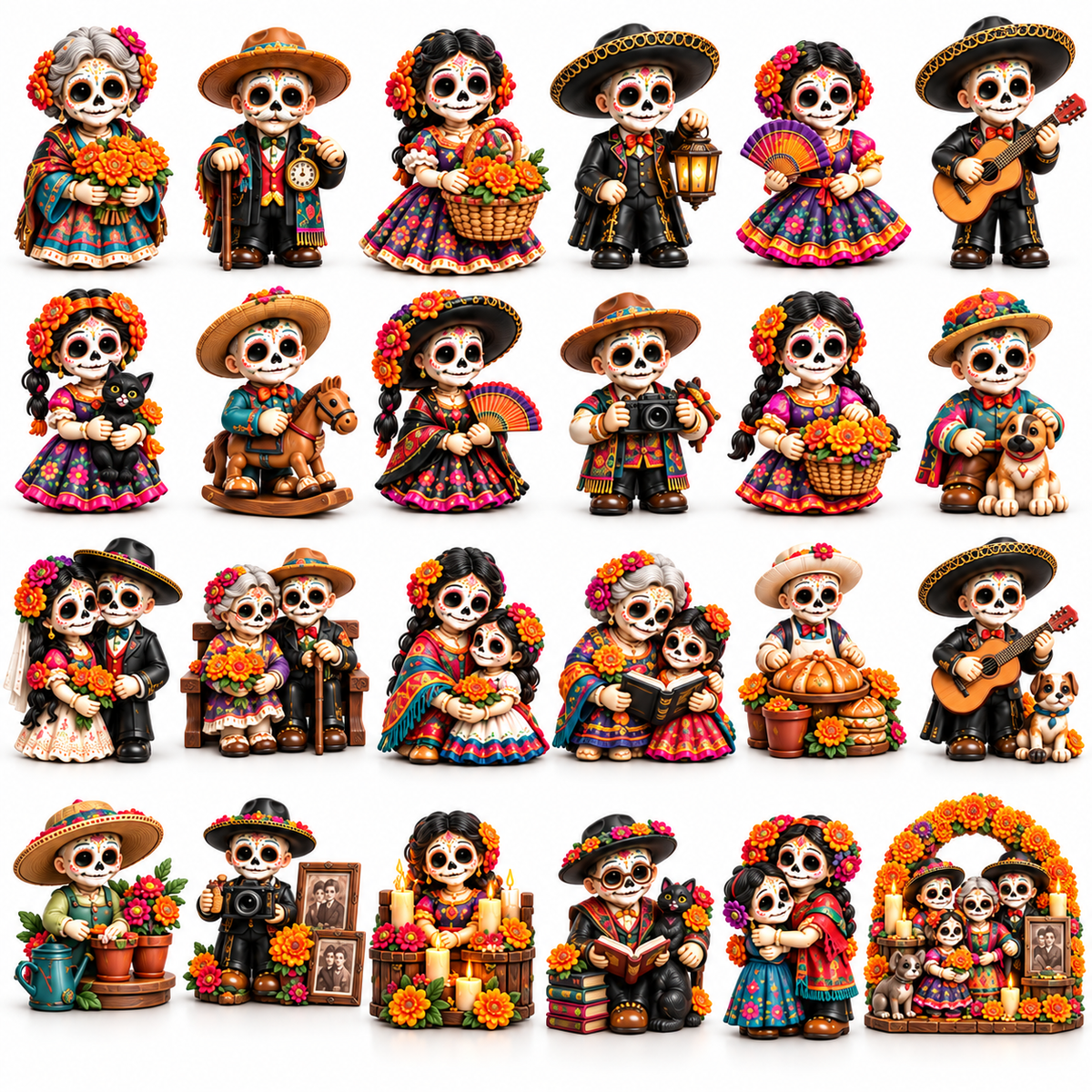 24 Days of Family, Memory & Love — Día de Muertos Marigold Family Keepsakes Advent Calendar 2026