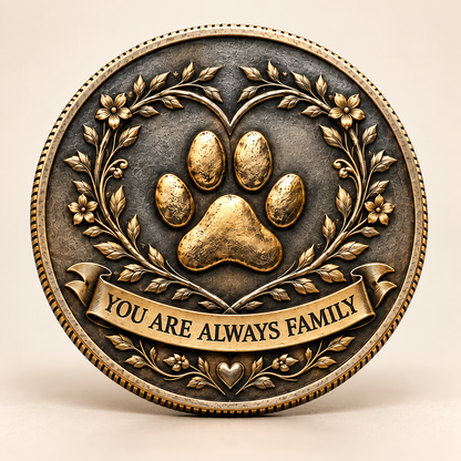 🎉🇺🇸 Limited Edition! 🔥A Home for Every Paw Commemorative Coin