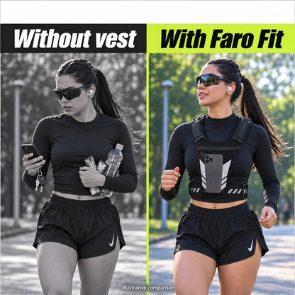 🏃🎽Hands-free reflective running vest