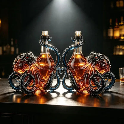 The Rum Edition 3D Octopus Bottle 🐙🥃