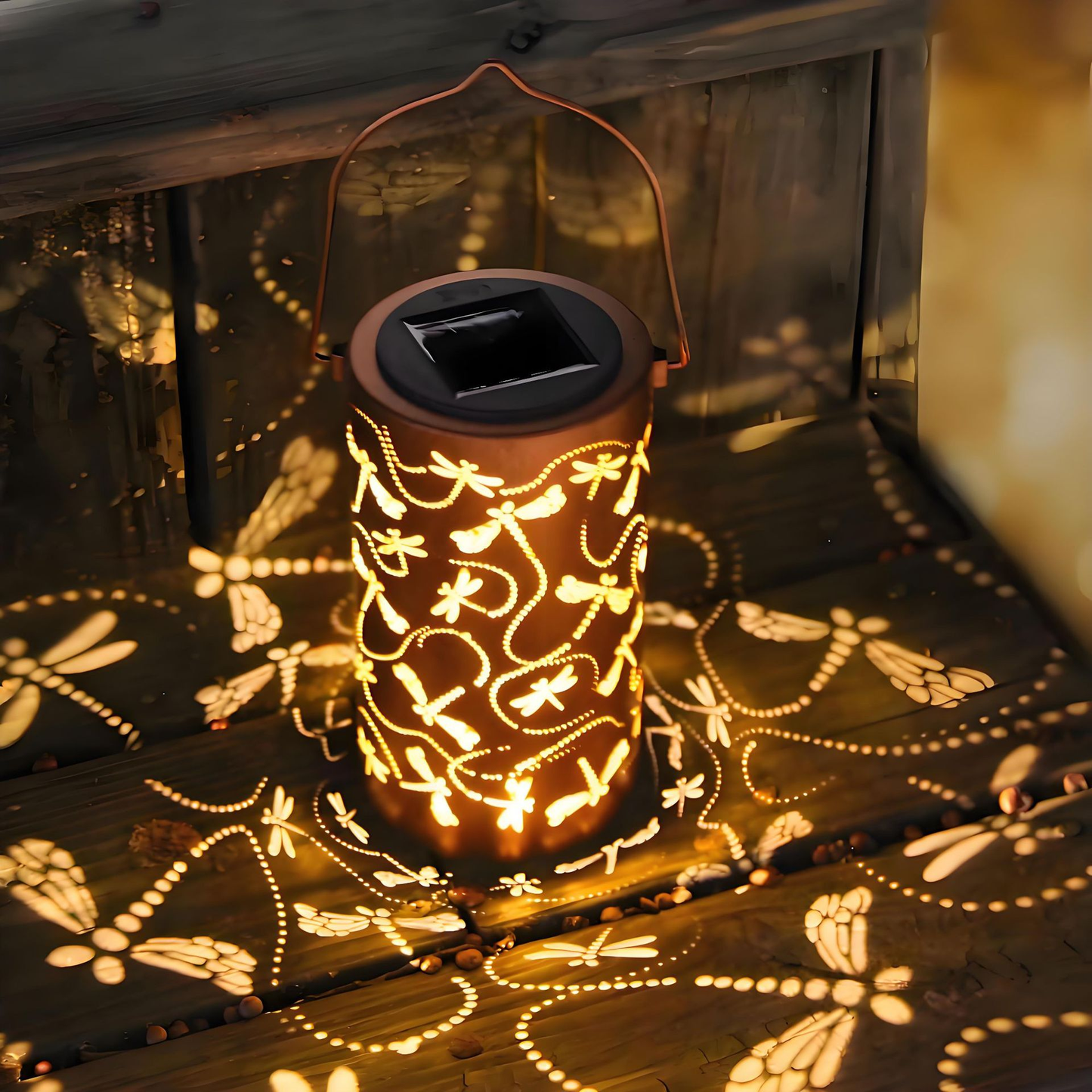 🔥Colorful Sunflower Glow Solar Garden Lantern