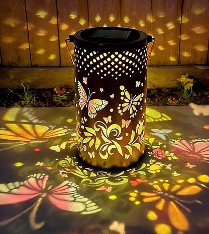 🔥Colorful Sunflower Glow Solar Garden Lantern