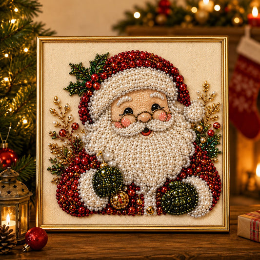 🎄 The Perfect Christmas Gift! 🎁✨ DIY Pearl Diamond Painting Kit – Fun, Relaxing & Beautiful Handmade Holiday Decor! 💎