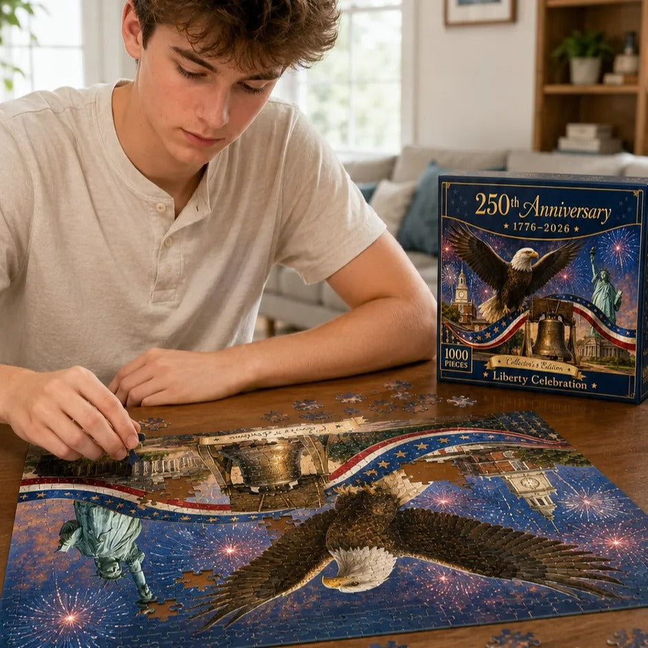 🎉🇺🇸 Limited Edition! 🔥🎄 United States 250th Anniversary Collector’s Edition Puzzle