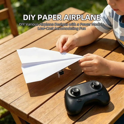 🔥Flash Sale 50% OFF-DIY RC Paper Airplane STEM Kit for Kids & Adults