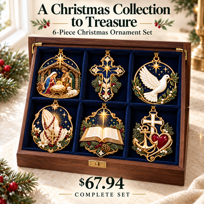 🎉🇺🇸 Limited Edition! 🔥 Sacred Symbols Christmas Ornament Collection