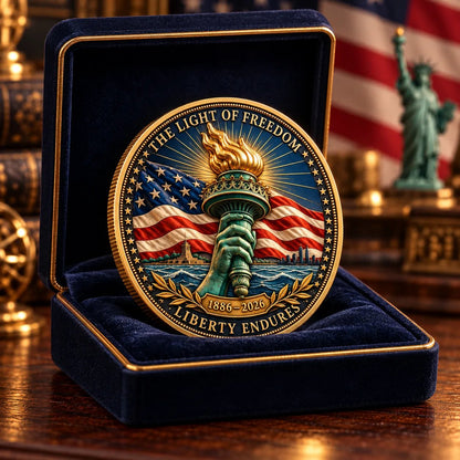🗽 Statue of Liberty 140th Anniversary Commemorative Coin | 1886–2026 American Heritage Keepsake 🇺🇸