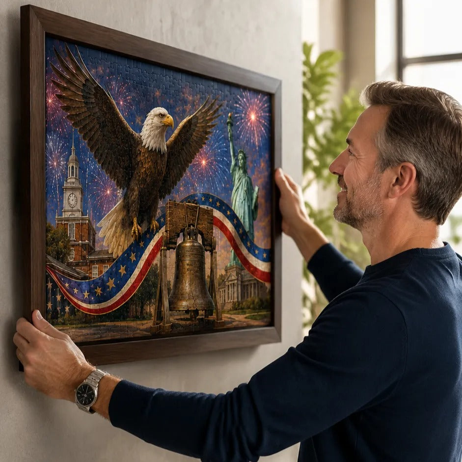 🎉🇺🇸 Limited Edition! 🔥🎄 United States 250th Anniversary Collector’s Edition Puzzle