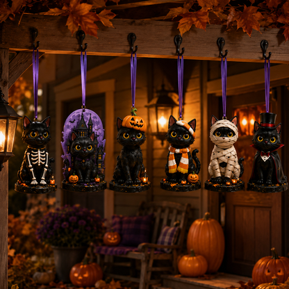 24-Day Christmas Advent Calendar – Halloween Black Cat Ornament