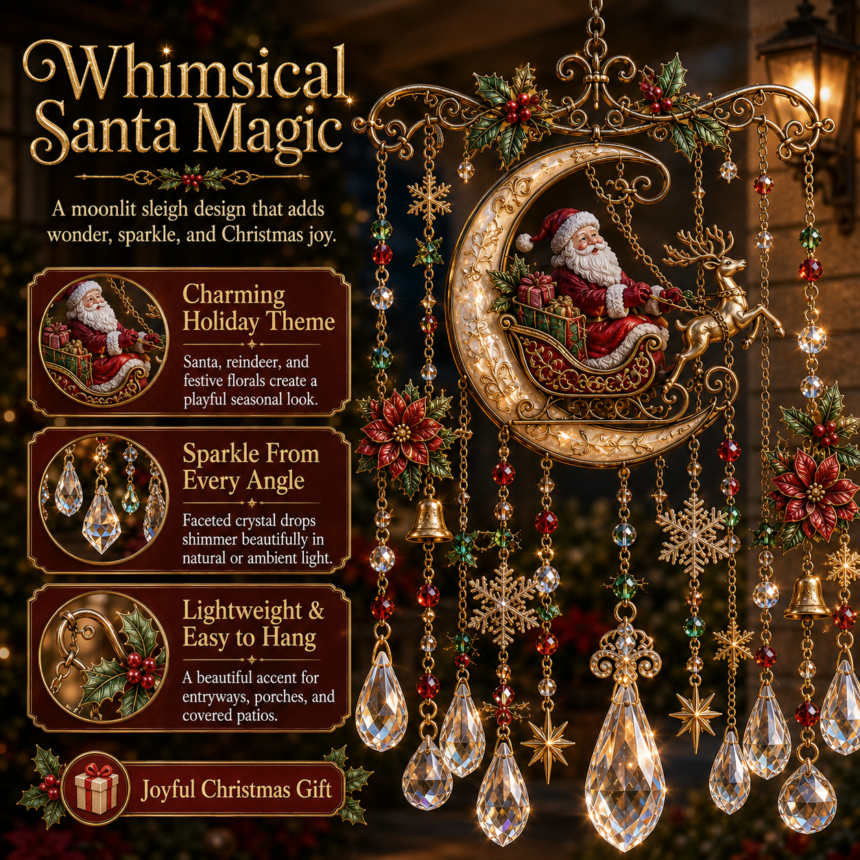 🔥Last Day 50% OFF - 🎁Magical Christmas Wind Chime