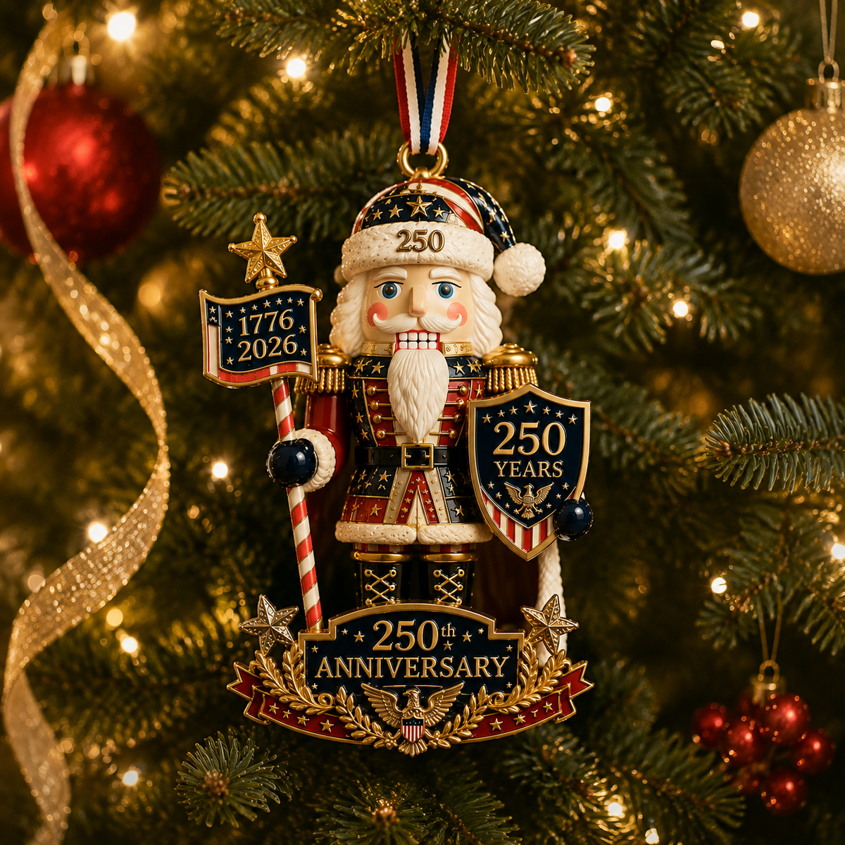 🎉🇺🇸 Limited Edition! 🔥 250th Anniversary Limited Nutcracker King