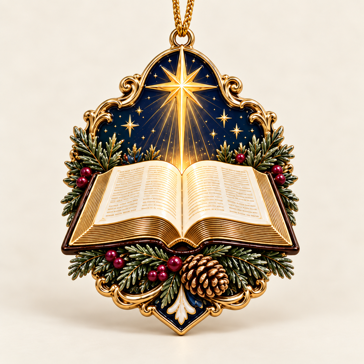 🎉🇺🇸 Limited Edition! 🔥 Sacred Symbols Christmas Ornament Collection