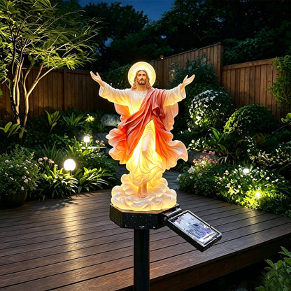 TODAY'S SPECIAL OFFER-50% OFF🔥 JESUS CHRIST ASCENSION SOLAR GARDEN LIGHT