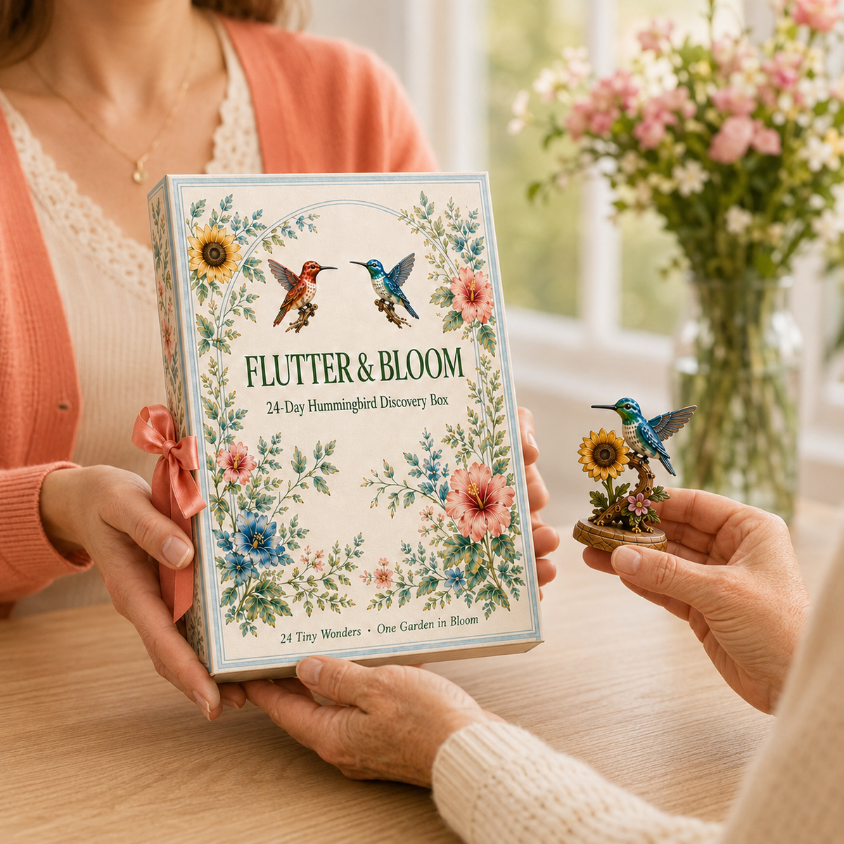 FLUTTER & BLOOM 24-Day Hummingbird Discovery Box