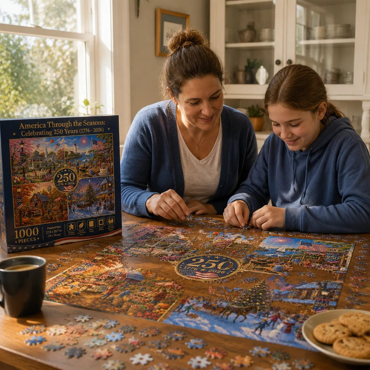 🎉🇺🇸 Limited Edition! 🔥🎄 United States 250th Anniversary Collector’s Edition Puzzle