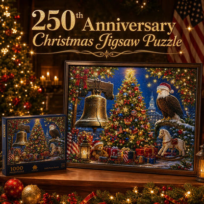 🎉🎄 Limited Edition!🔥🦅 250th Anniversary Christmas Jigsaw Puzzle