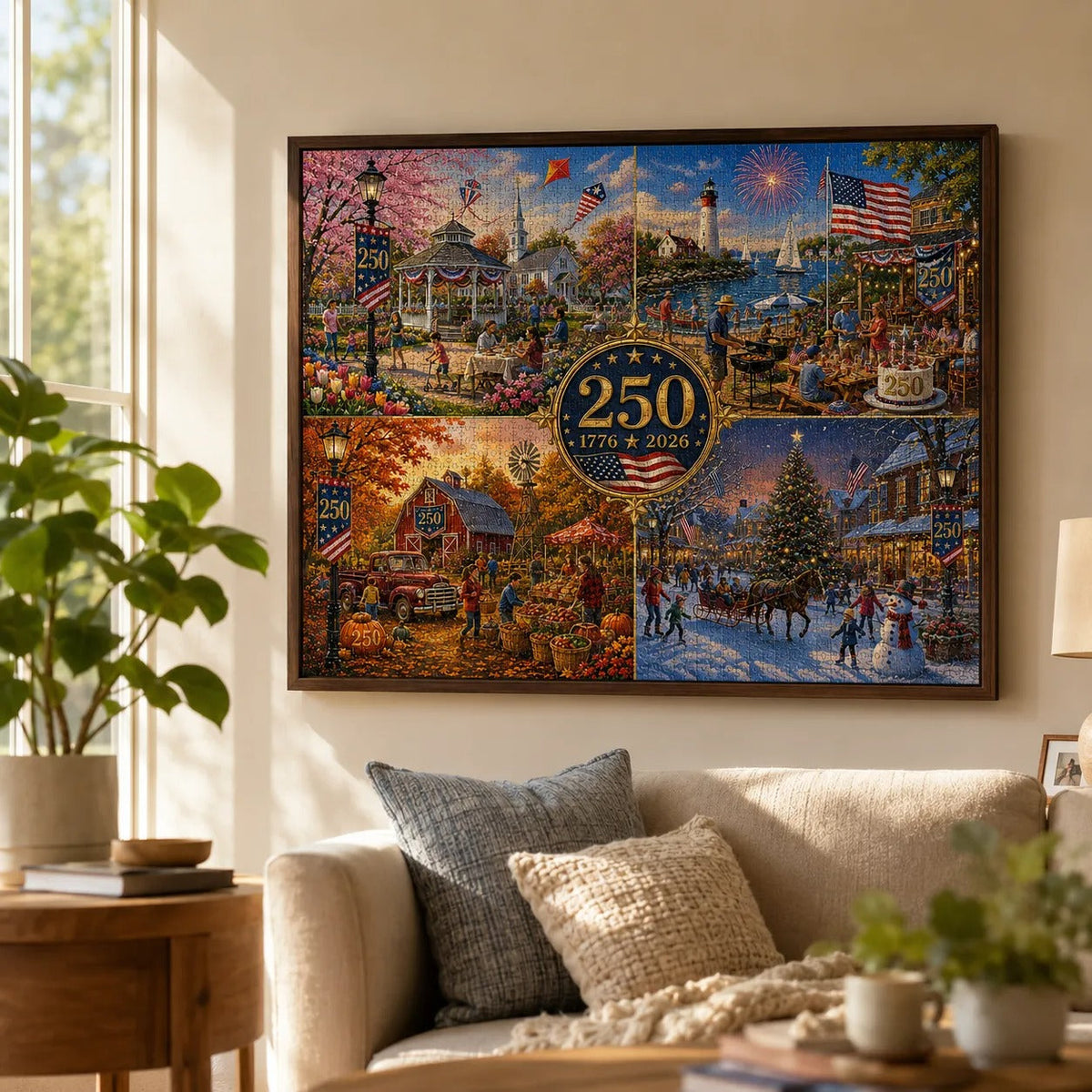 🎉🇺🇸 Limited Edition! 🔥🎄 United States 250th Anniversary Collector’s Edition Puzzle
