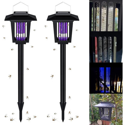 ☀️🦟 Solar Mosquito Zapper | 2-in-1 Bug Killer & Yard Light