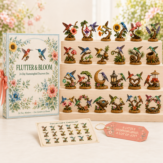 FLUTTER & BLOOM 24-Day Hummingbird Discovery Box