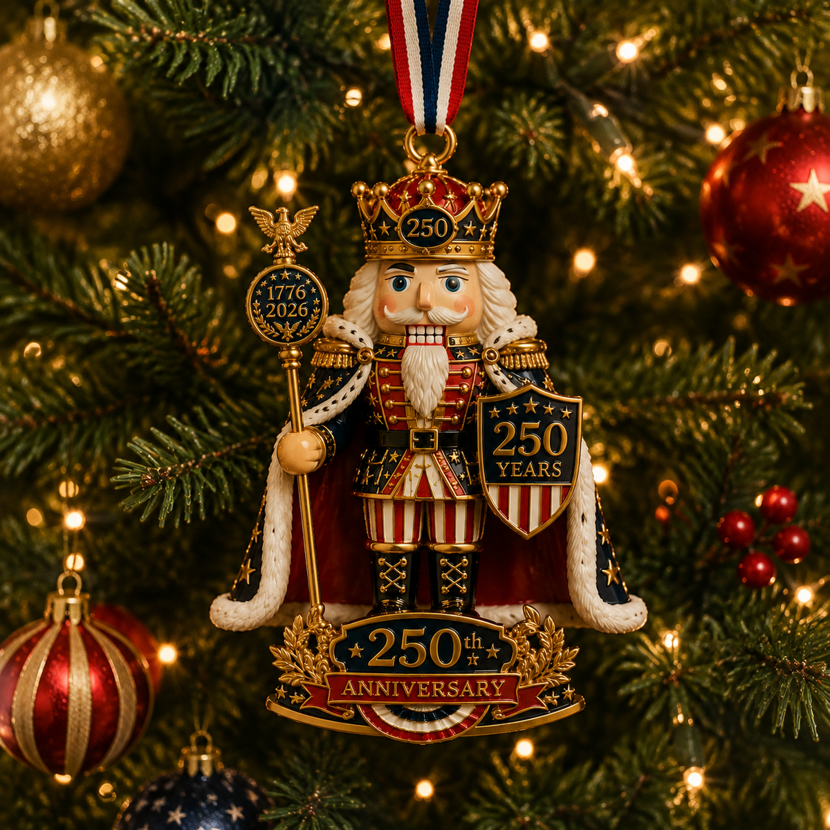 🎉🇺🇸 Limited Edition! 🔥 250th Anniversary Limited Nutcracker King