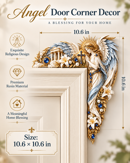 😇 Angel Wing Door Corner Decoration – Guardian Angel Door Frame Topper