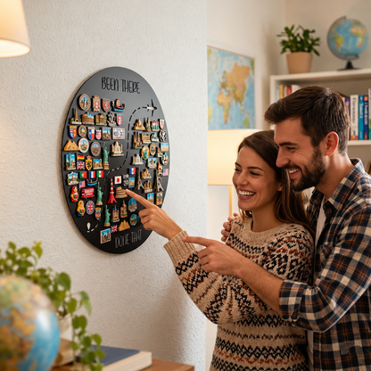 🌎✨Travel Magnet Board - 💕Every Magnet Has a Story. Every Journey Deserves a Place