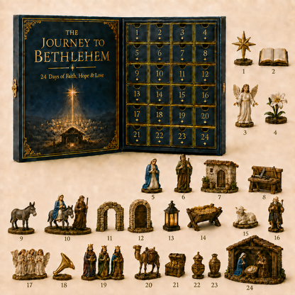 🎉🇺🇸 Limited Edition! 🔥 Only 250 Available! 🌟The Journey to Bethlehem Advent Calendar 2026
