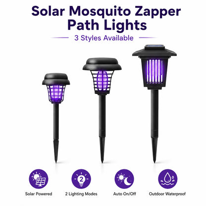 ☀️🦟 Solar Mosquito Zapper | 2-in-1 Bug Killer & Yard Light
