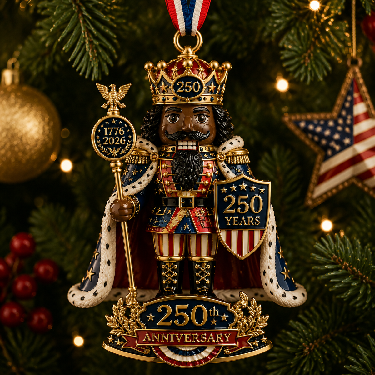 🎉🇺🇸 Limited Edition! 🔥 250th Anniversary Limited Nutcracker King
