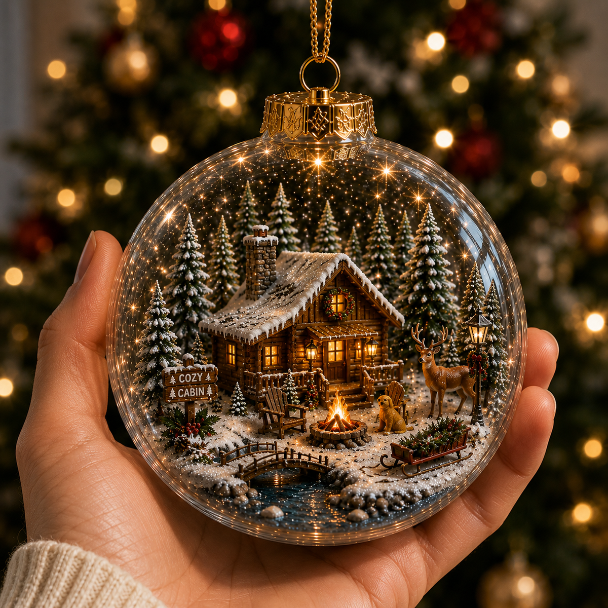 🎉🇺🇸 Limited Edition! 🔥Christmas landscape decorations
