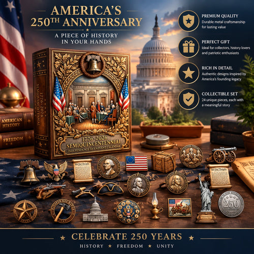 🏆1776-2026 Semiquincentennial Independence Day Advent Calendar✨