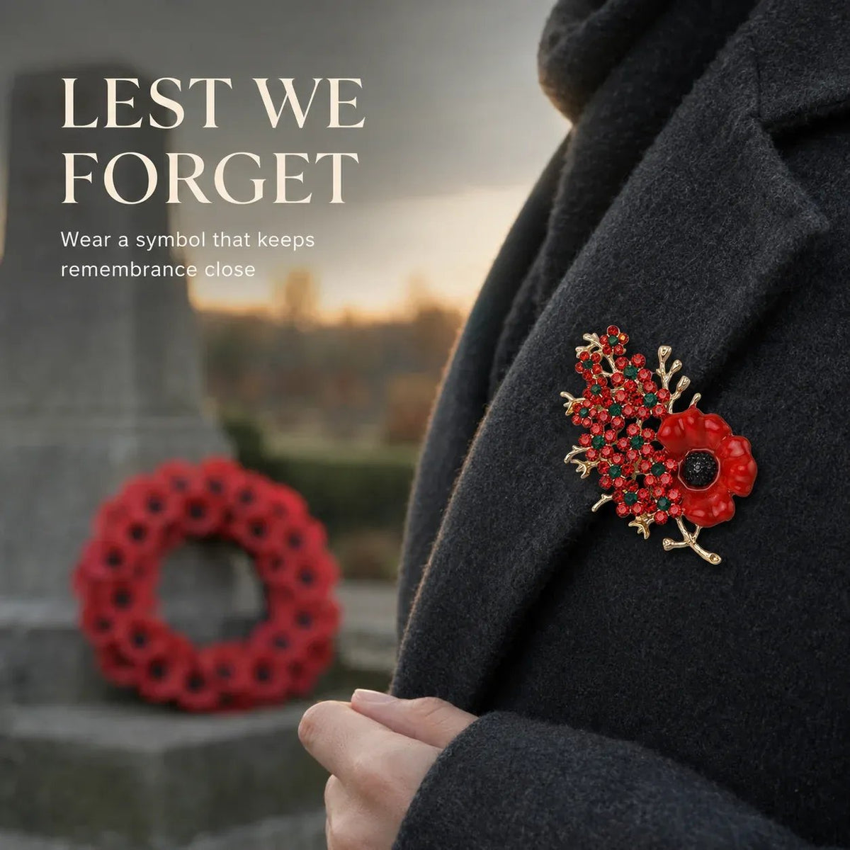 🌺1945-2026 "Never Forgotten" Victory Blossom [81th Anniversary Keepsake]