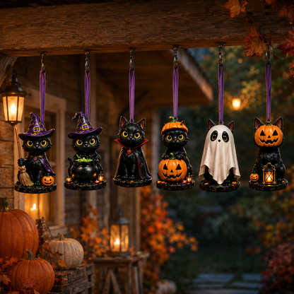 24-Day Christmas Advent Calendar – Halloween Black Cat Ornament