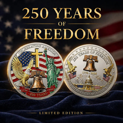 🎉🇺🇸 Limited Edition!🔥🔥United States 250th Anniversary Coin