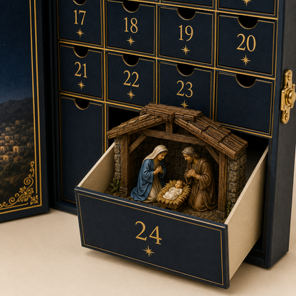 🎉🇺🇸 Limited Edition! 🔥 Only 250 Available! 🌟The Journey to Bethlehem Advent Calendar 2026