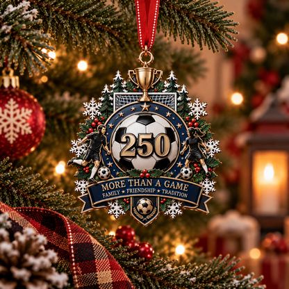 🎉🇺🇸 Limited Edition! 🔥 250th Anniversary Sports Heritage Christmas Ornaments – Keepsake Gifts for Sports Fans 🎄