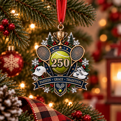 🎉🇺🇸 Limited Edition! 🔥 250th Anniversary Sports Heritage Christmas Ornaments – Keepsake Gifts for Sports Fans 🎄