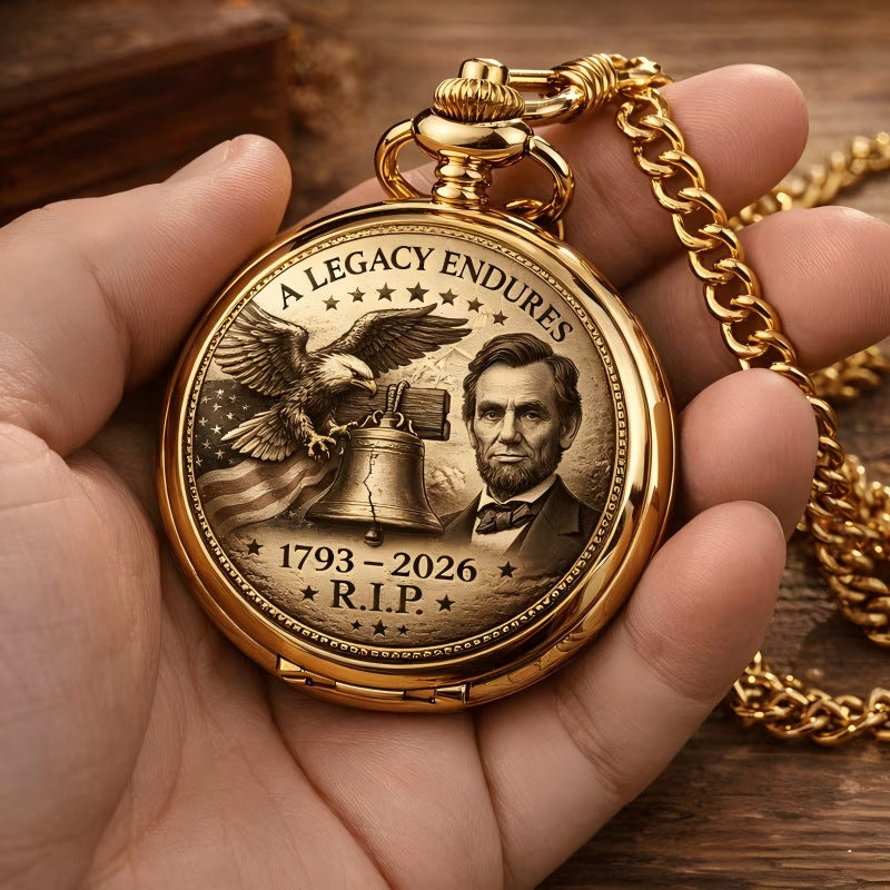🎉🇺🇸 Limited Edition!🔥🔥 America 250th Anniversary Commemorative Pocket Watch — 1776-2026